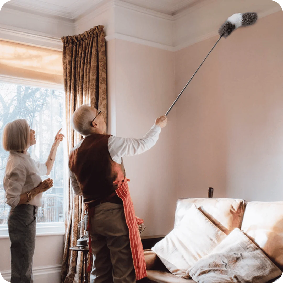 Plumero Extensible MicroFibra + ¡Manual de Limpieza en Casa! 🎁