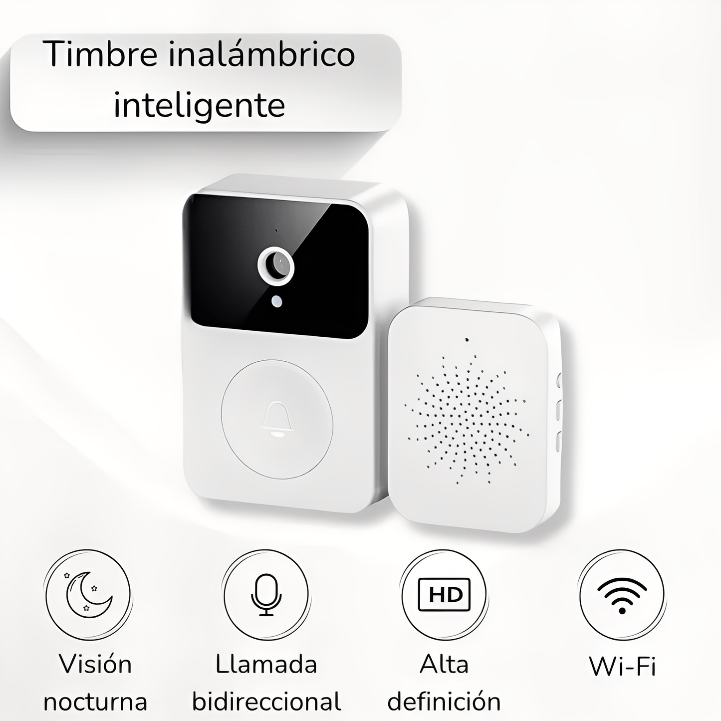 LumiGuard™ Timbre Inteligente con Cámara + ¡OBSEQUIO! 🎁