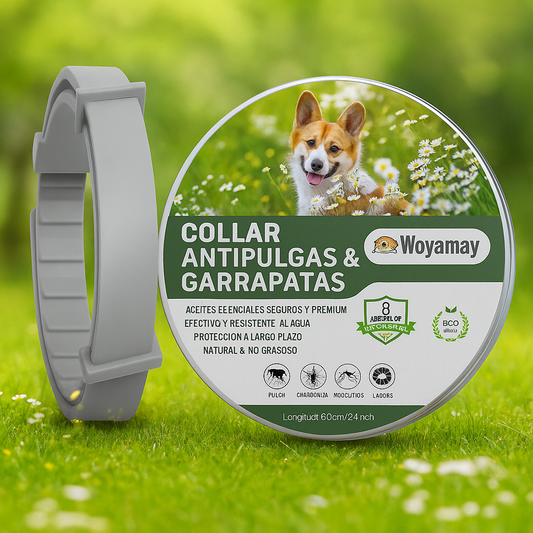 Wayamay™ Collar Anti-Pulgas y Garrapatas + ¡OBSEQUIO! 🎁