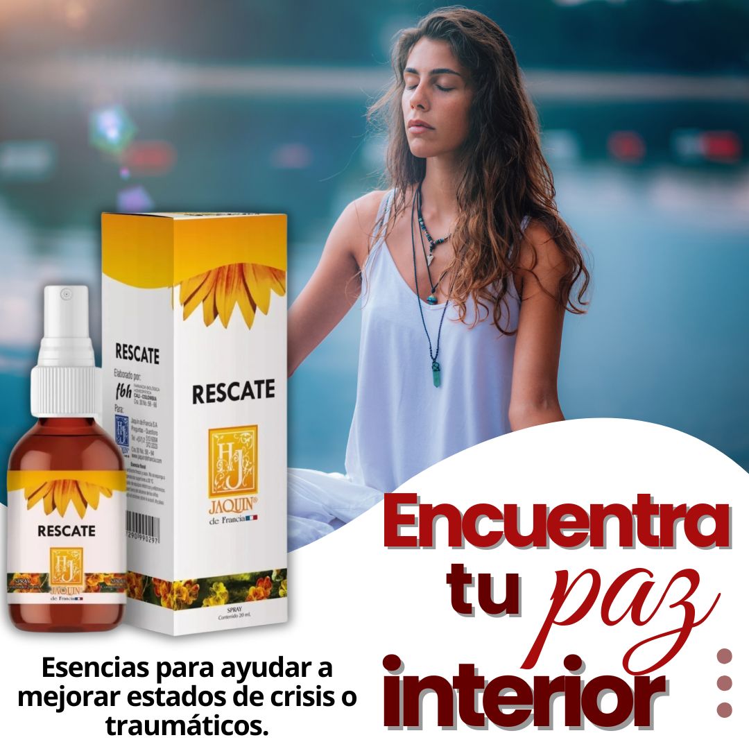 Rescate® Ansiolítico y Antidepresivo en Gotas + ¡OBSEQUIO ESPECIAL! 🎁