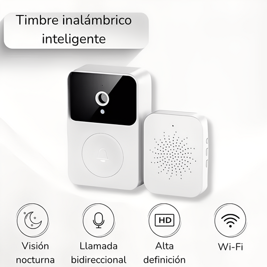 LumiGuard™ Timbre Inteligente con Cámara + ¡OBSEQUIO! 🎁