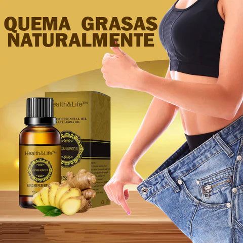 Health&Life™ Aceite Jengibre Adelgazante + ¡OBSEQUIO ESPECIAL! 🎁